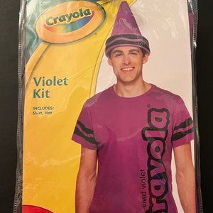 Spirit Halloween - Crayola Crayon costume - Purple